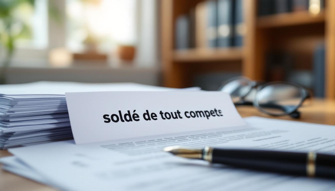 Comment le solde de tout compte délai influence votre indemnité